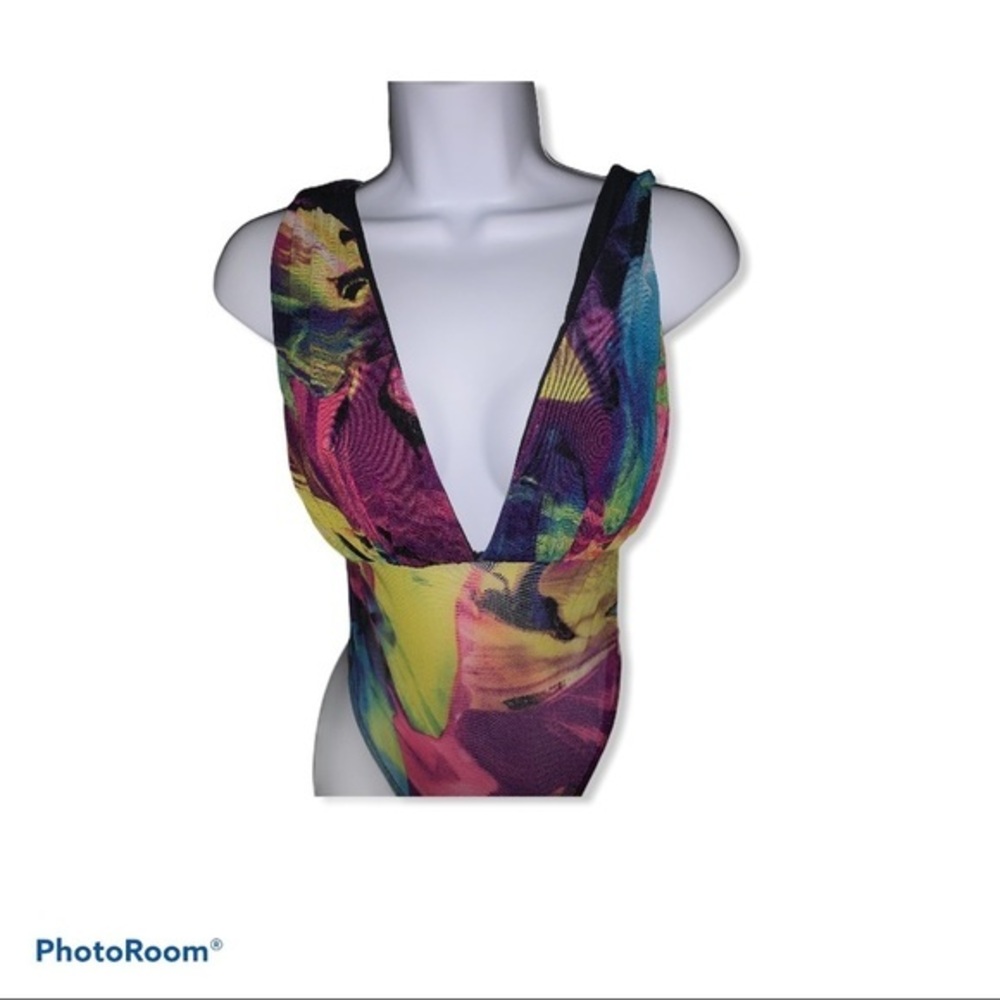 Fashion nova water color bodysuit